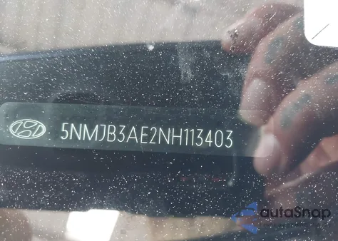 2022 Hyundai Tucson Sel from USA, damaged, VIN 5NMJB3AE2NH113403